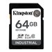 Kingston Industrial - Flash-Speicherkarte - 64 GB - A1 / Video Class V30 / UHS-I U3 / Class10 - microSDXC UHS-I