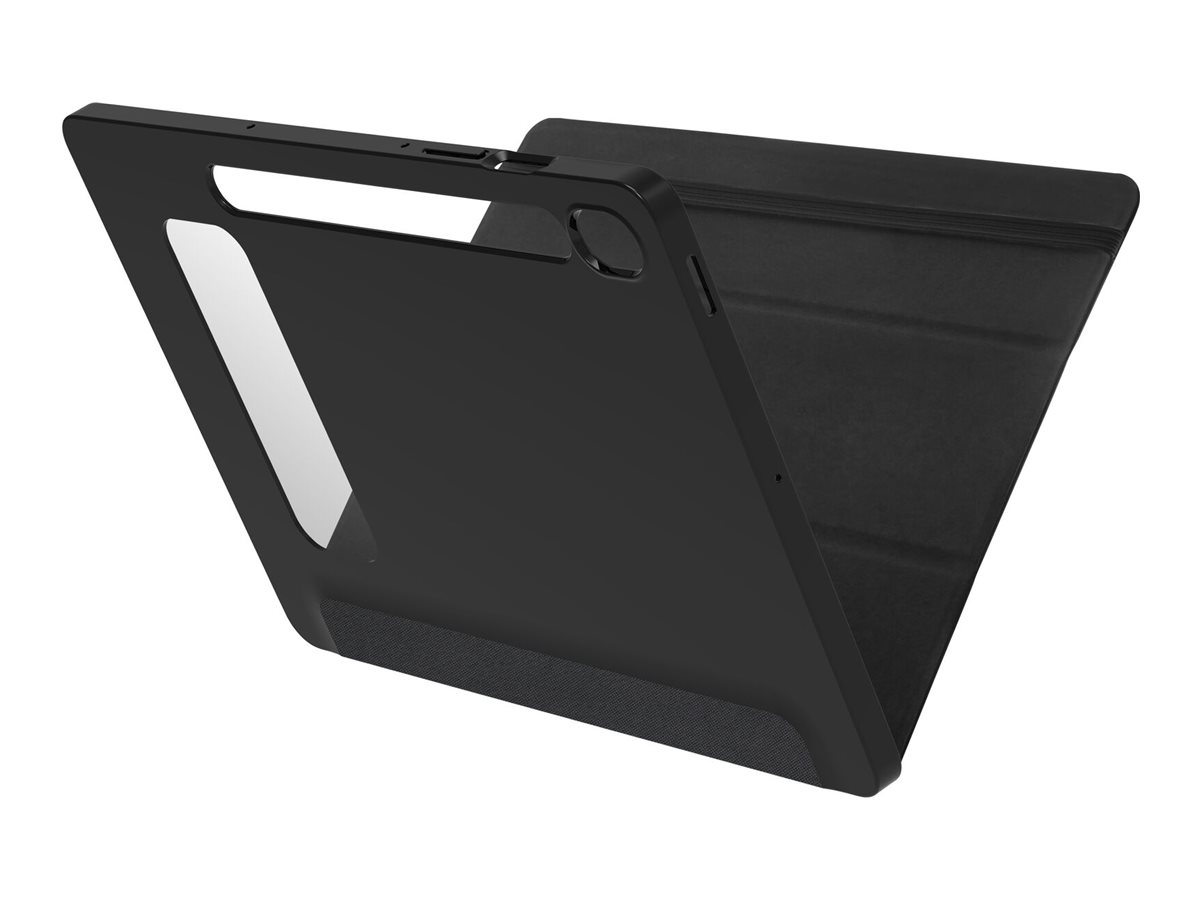 OtterBox React Folio Series - Flip-H 1/4 lle f 1/4 r Tablet - Schwarz - f 1/4 r Samsung Galaxy (CH Version) Tab S9 FE