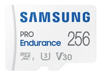 Samsung PRO Endurance MB-MJ256KA - Flash-Speicherkarte (microSDXC-an-SD-Adapter inbegriffen) - 256 GB - Video Class V30 / UHS-I 