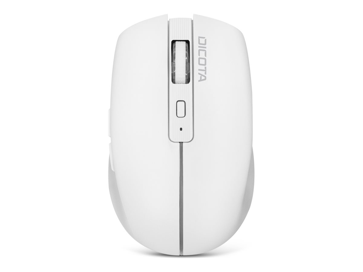 DICOTA Notebook - Maus - 5 Tasten - kabellos - Bluetooth, 2.4 GHz - kabelloser Empfnger (USB)