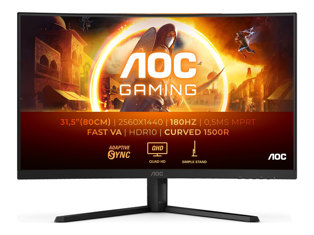 AOC Gaming CQ32G4VE - G4 Series - LED-Monitor mit CH Garantie - Gaming - gebogen - 81.3 cm (32