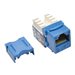 Eaton Tripp Lite Series Cat6/Cat5e 110 Punch Down Keystone Jack - Modulare Eingabe - RJ-45 - Blau