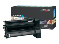 Lexmark - Besonders hohe Ergiebigkeit - Cyan - Original - Tonerpatrone LCCP, LRP - fr Lexmark C782dn, C782dtn, C782n, X782e, X7