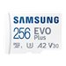 Samsung EVO Plus MB-MC256S - Flash-Speicherkarte (microSDXC-an-SD-Adapter inbegriffen) - 256 GB - A2 / Video Class V30 / UHS-I U