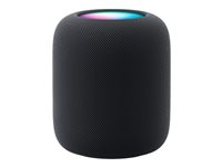 Apple HomePod (2nd generation) - Smart-Lautsprecher - Wi-Fi, Bluetooth - Midnight - fr 10.5-inch iPad Air; 10.5-inch iPad Pro; 