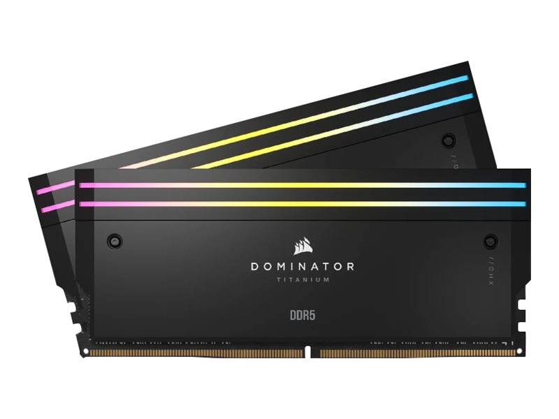 CORSAIR Dominator Titanium RGB - DDR5 - Kit - 32 GB: 2 x 16 GB - DIMM 288-PIN - 6000 MHz / PC5-48000