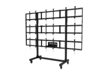 NEC PD02VWM 3x3 46 55 L, Schwarz, Portable flat panel floor stand, MultiSync 46